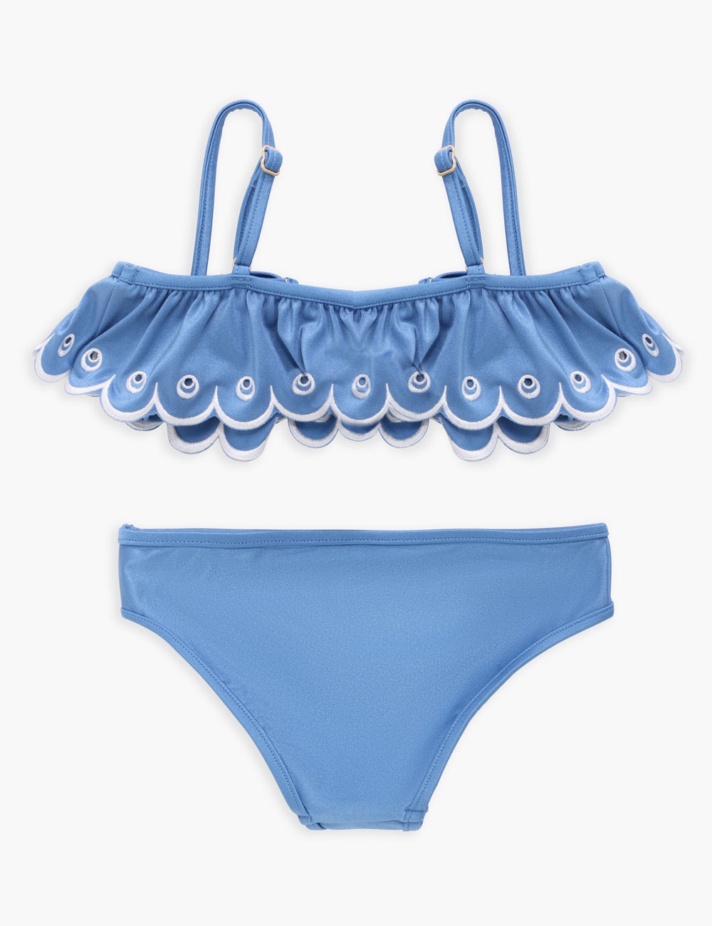 Junie Embroidery Frill Bikini