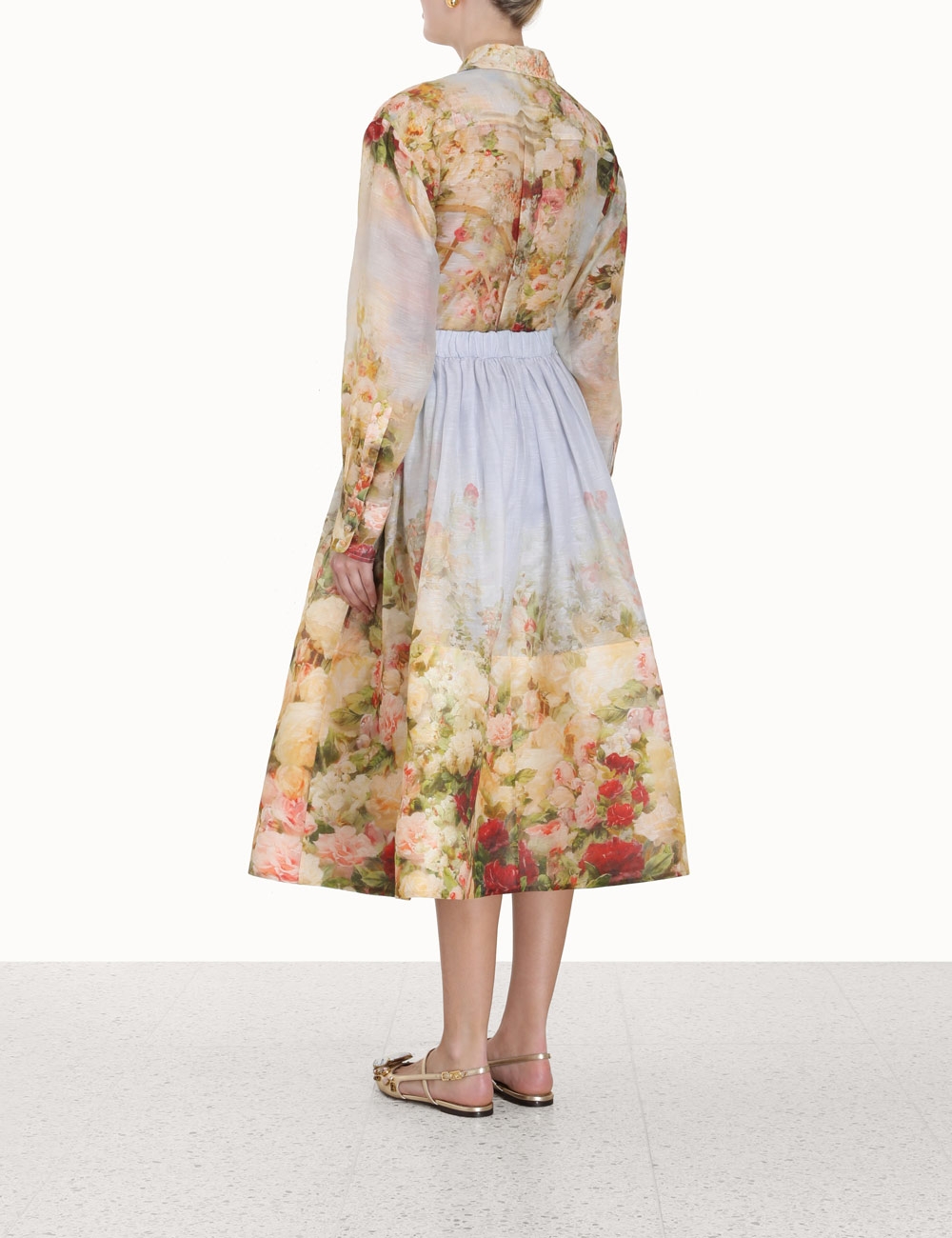 Luminosity Midi Skirt