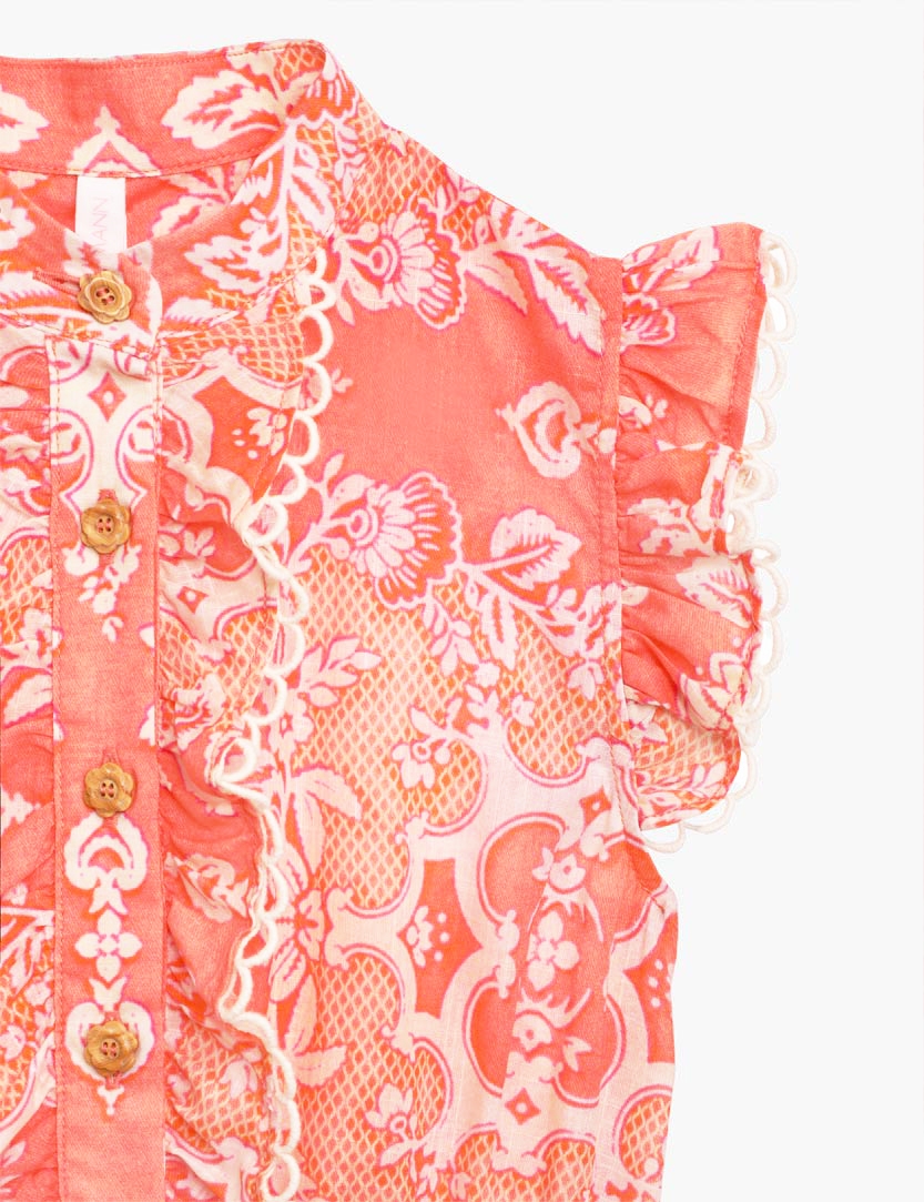 Raie Frill Playsuit