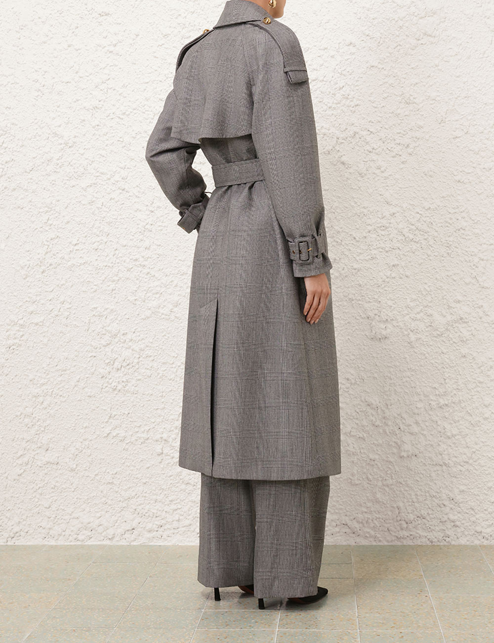 Check Trench Coat Check Online | Zimmermann