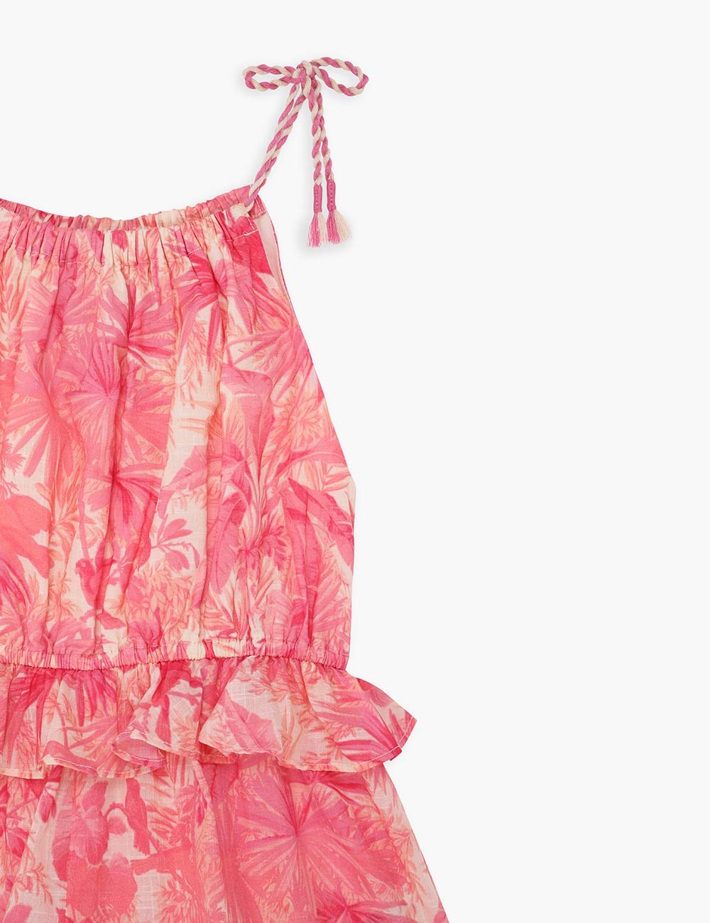 Ginger Tie Shoulder Playsuit