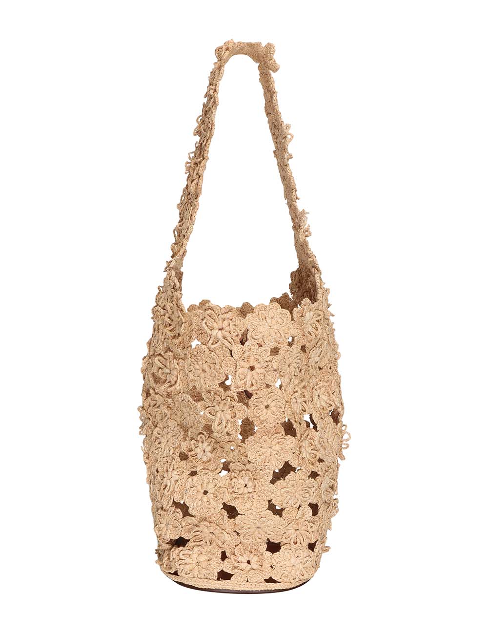 Natural Crochet Tote Bag