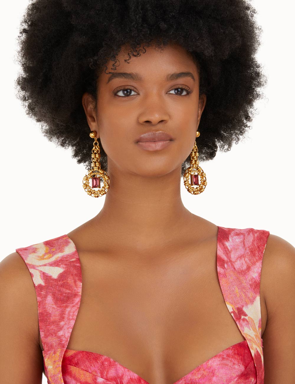 Crystal Statement Earrings