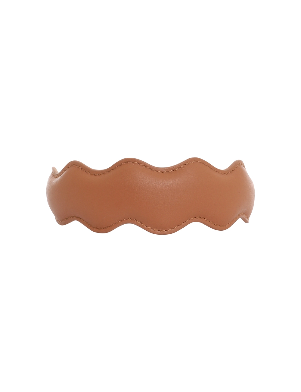 Leather Wave Headband