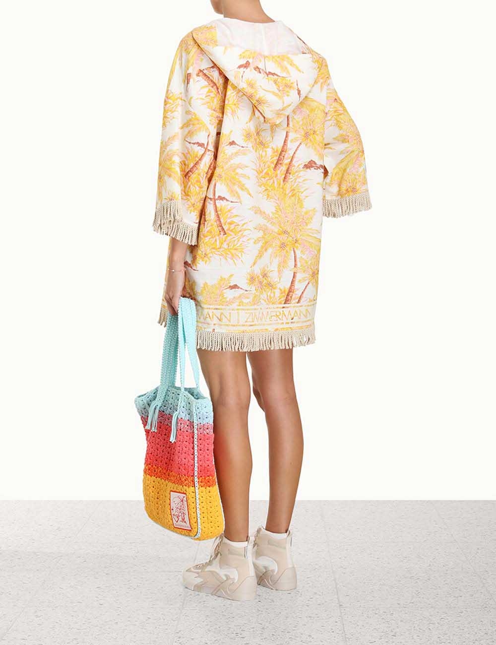 Cira Hooded Mini Dress