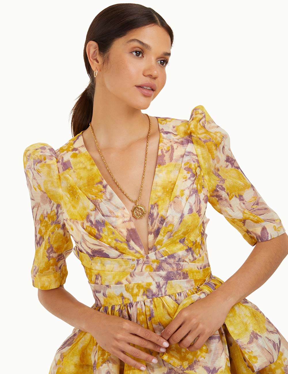Mid Length Coin Necklace
