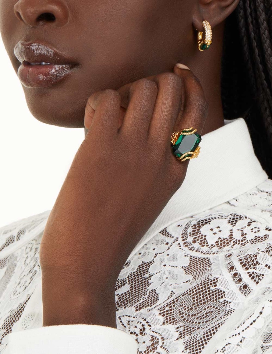 Boltlock Stone Earrings