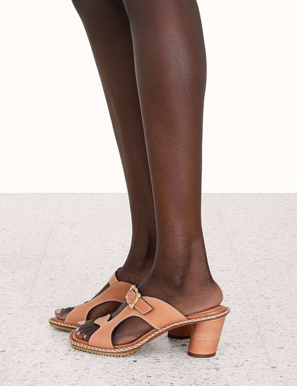 Wavy Mule Sandal 65