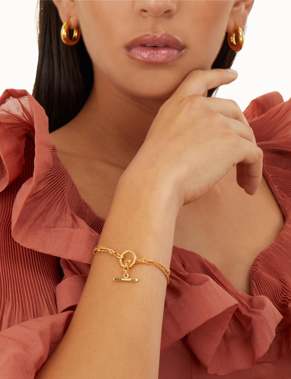 Fine Collage Bracelet