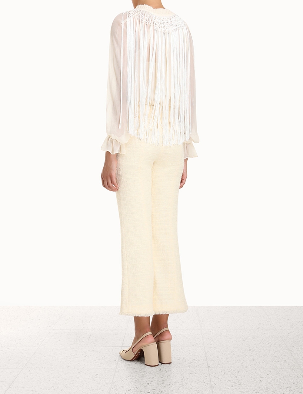 High Tide Fringe Swing Blouse