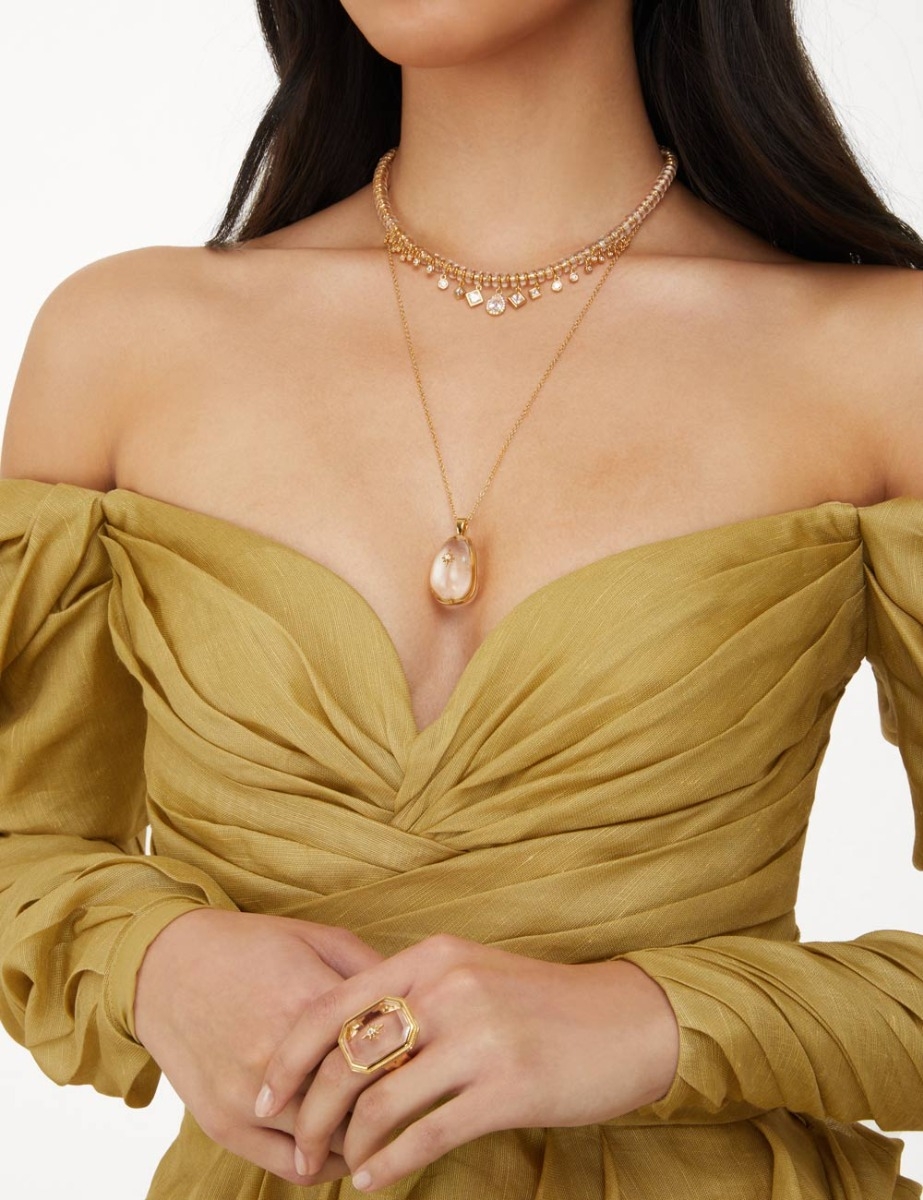 Crystal Beads Necklace