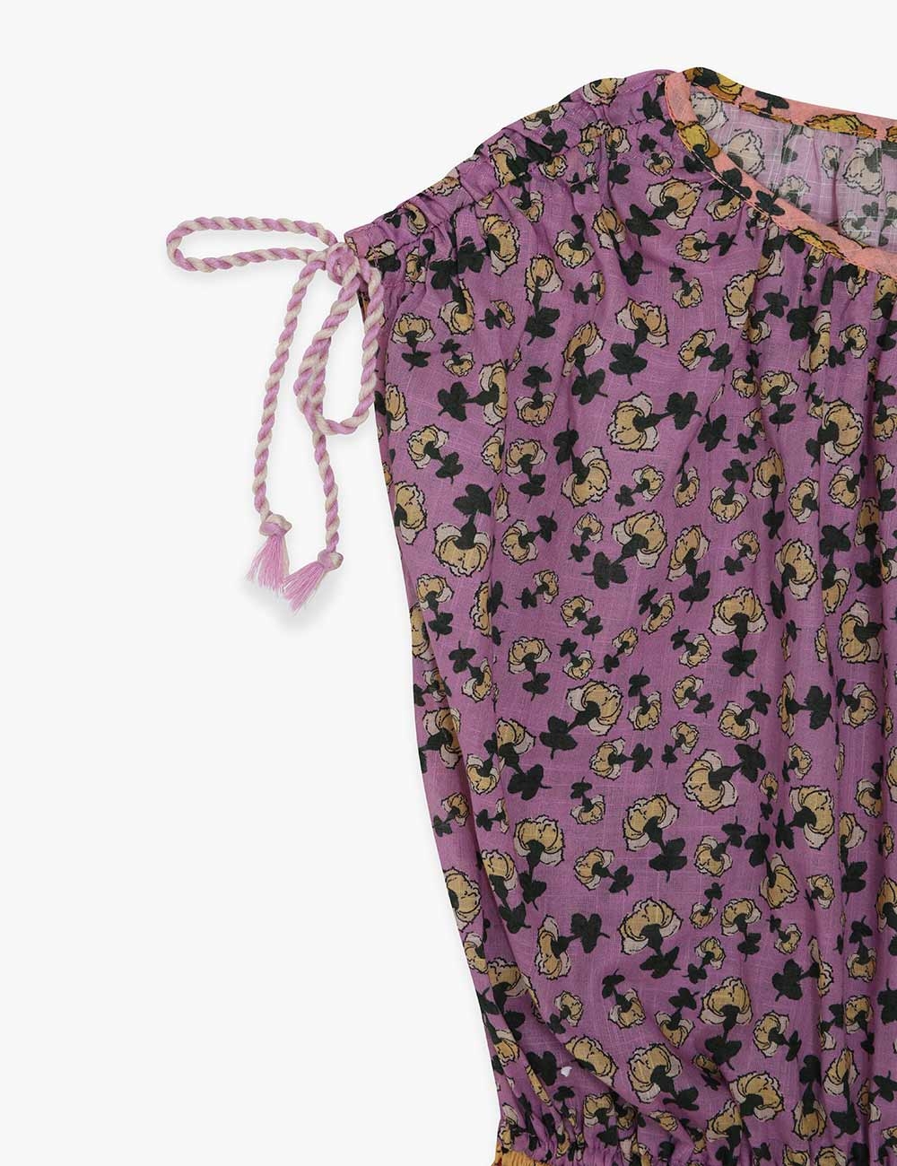 Tiggy Draw Shoulder Dress