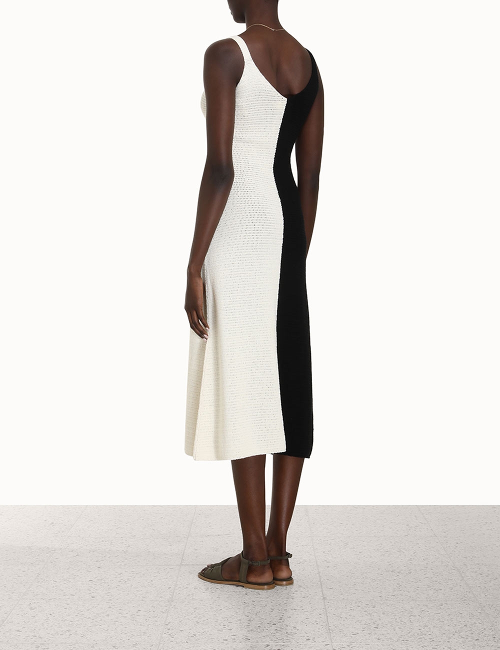 Clover Crochet Midi Dress