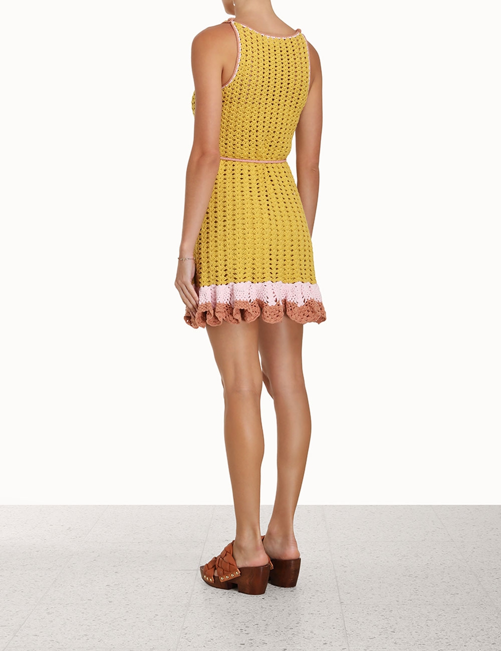 Laurel Crochet Mini Dress