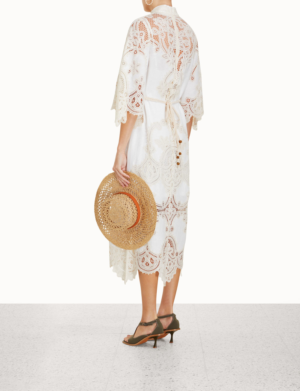 Tiggy Embroidered Shirt Dress