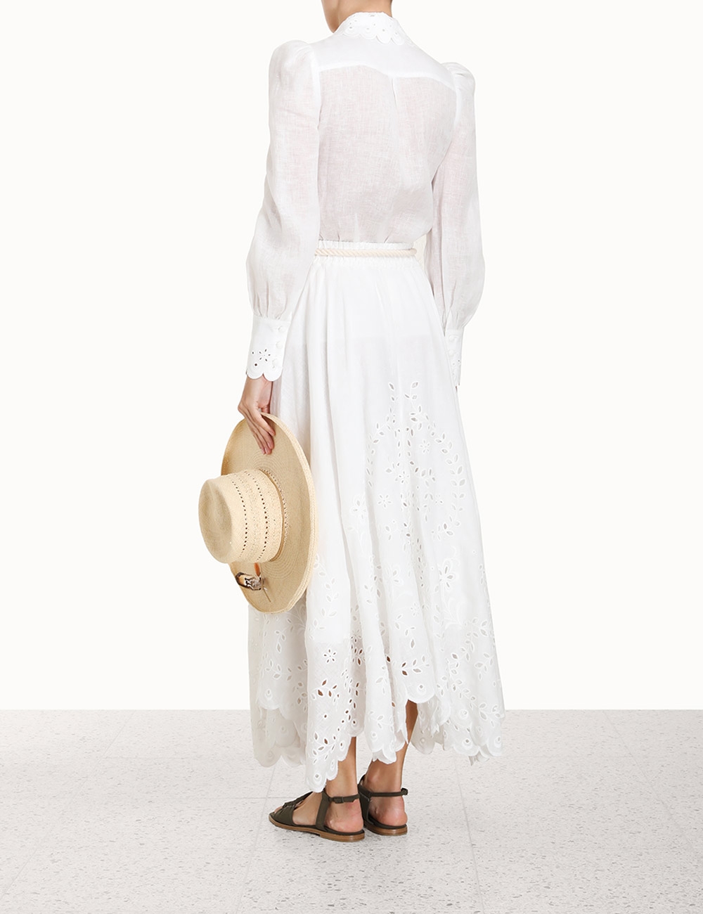 Clover Embroidered Blouse