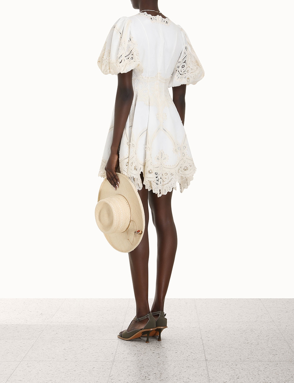 Tiggy Embroidered Mini Dress