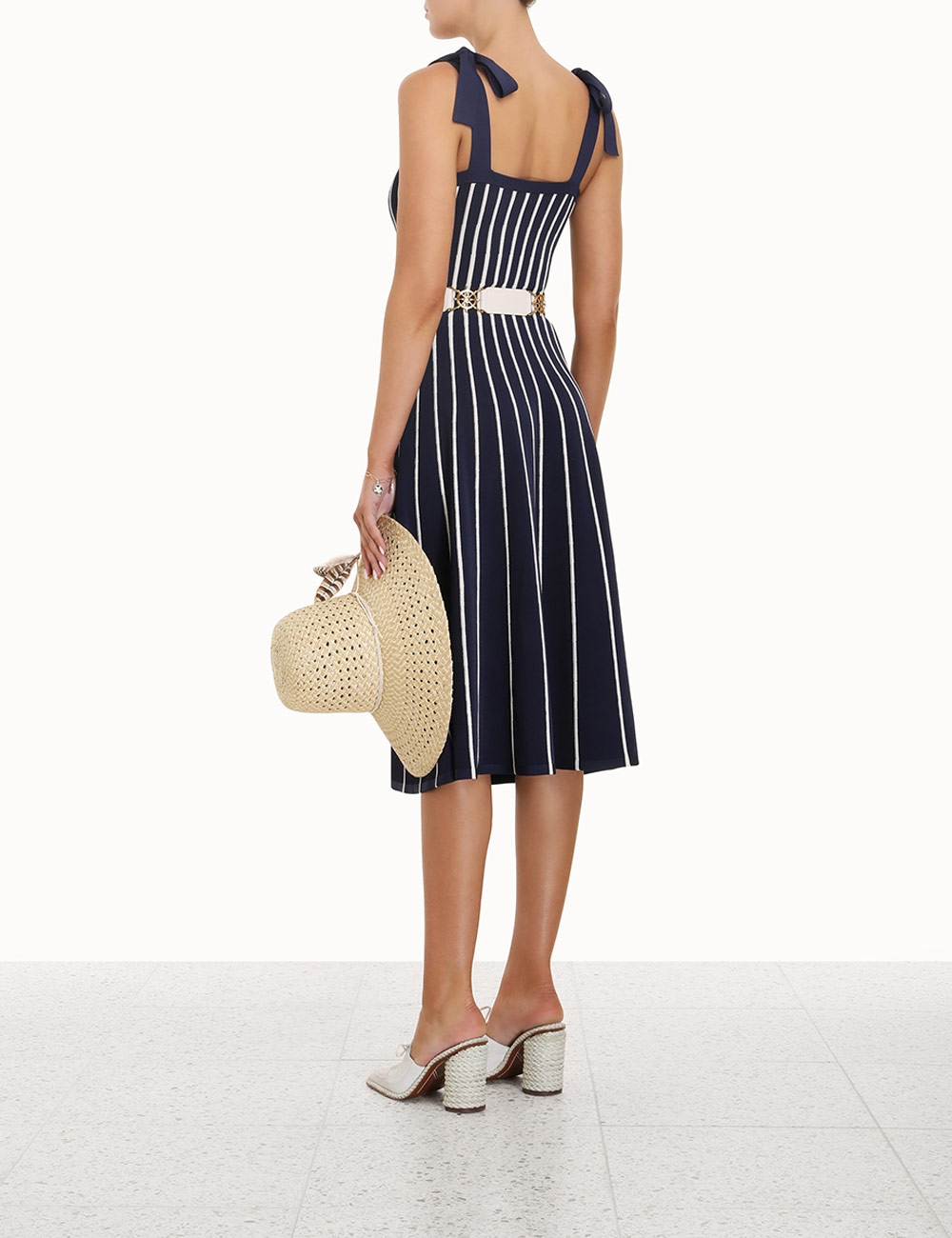 High Tide Tie Shoulder Dress