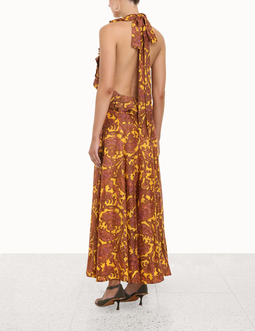 Tiggy Halter Long Dress