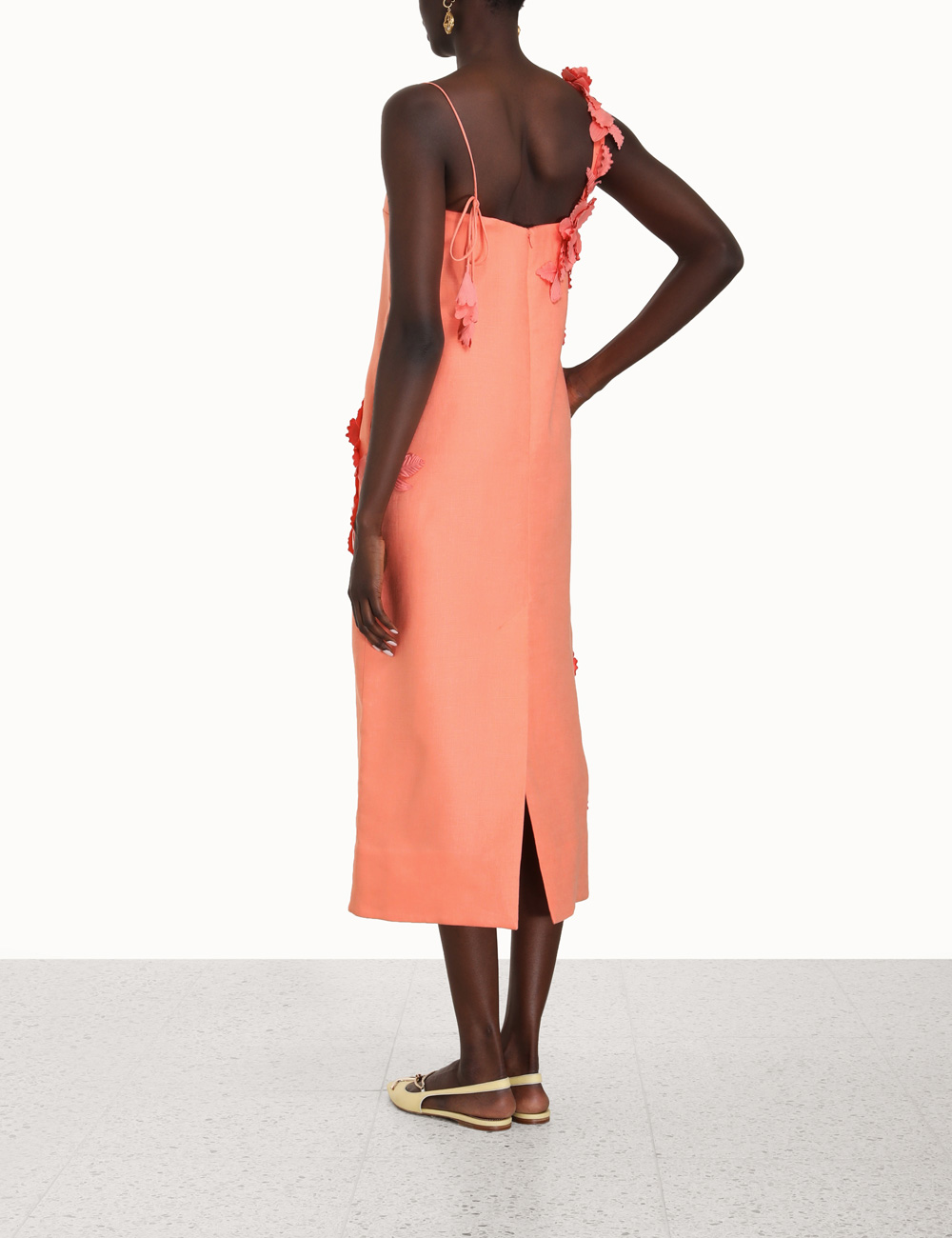 High Tide Lift off Flower Midi