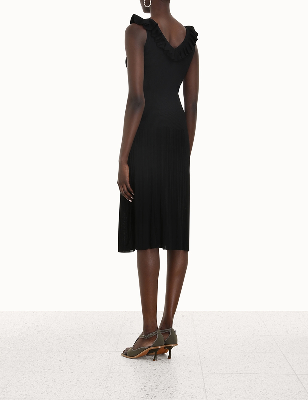 Tiggy Scoop Ruffle Tank Dress