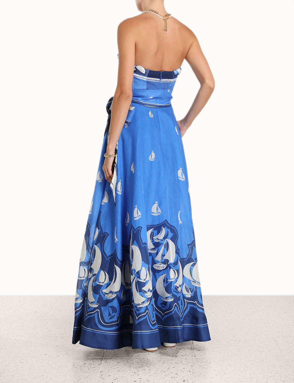 High Tide Eyelet Maxi Dress