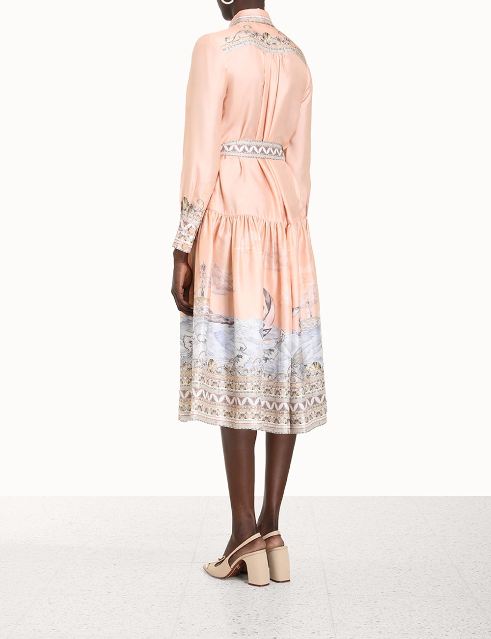 High Tide Shirt Midi Dress