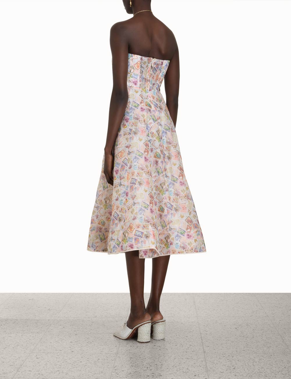 High Tide Laced Midi