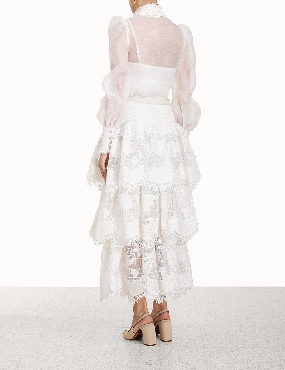High Tide Embroidered Skirt