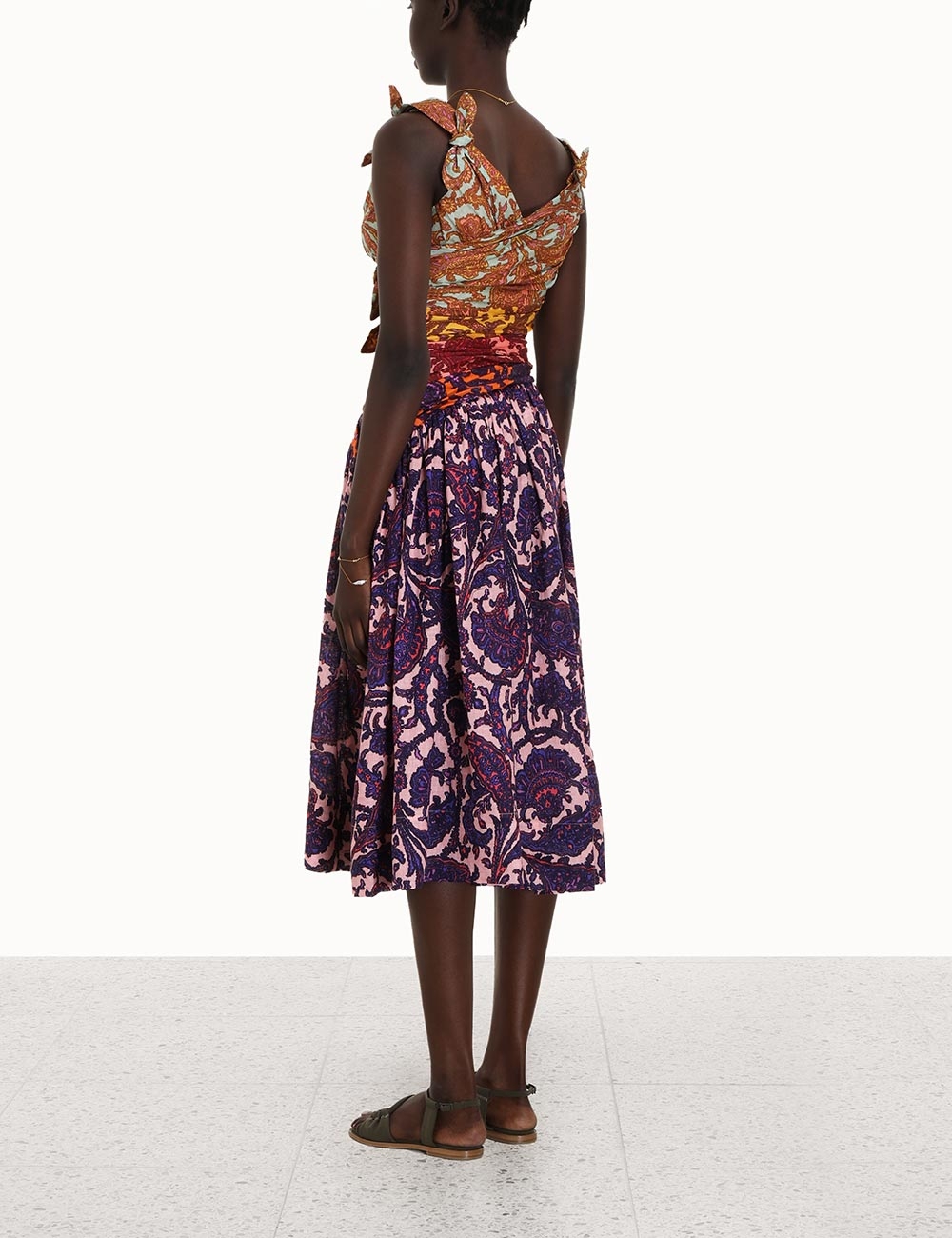 Tiggy Bow Midi Dress