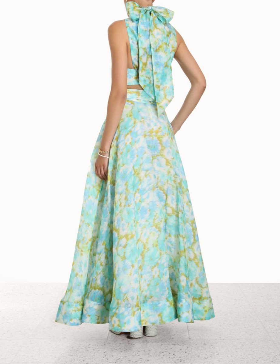 High Tide Ikat Maxi Skirt