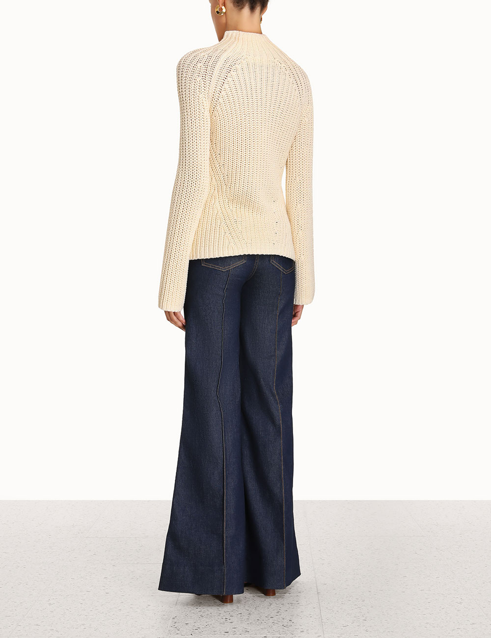 Wonderland Funnel Neck Sweater