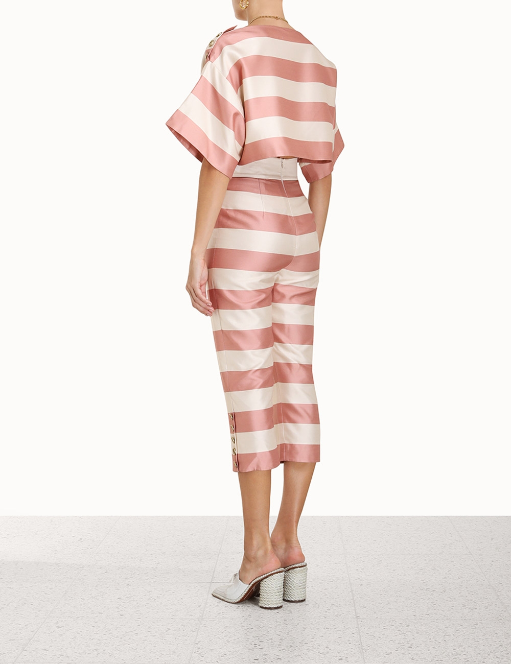 High Tide Stripe Pedal Pusher
