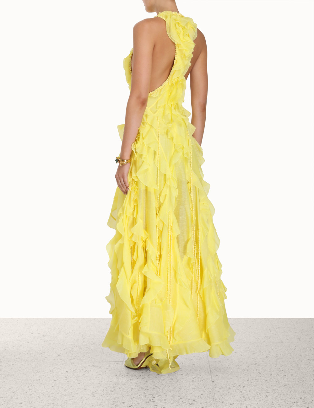 Wonderland Ruffle Gown