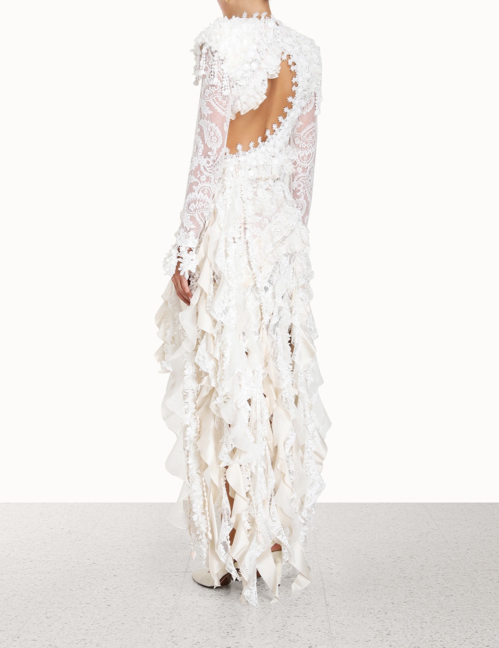 Wonderland Lace Frill Skirt