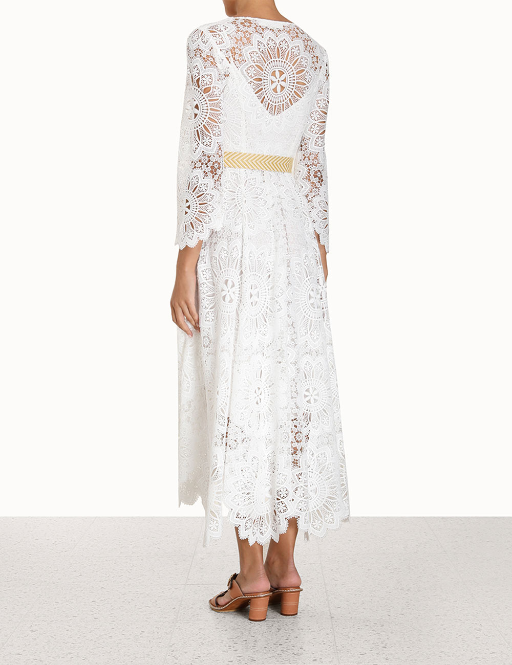Chintz Doily Lace Dress