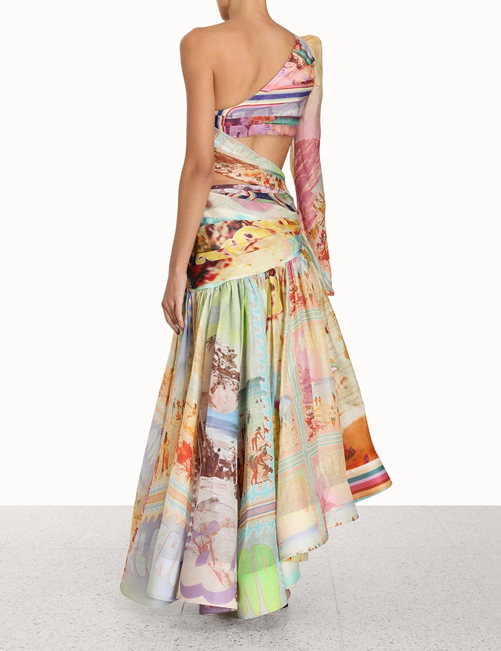 Tama Asymmetric Dress