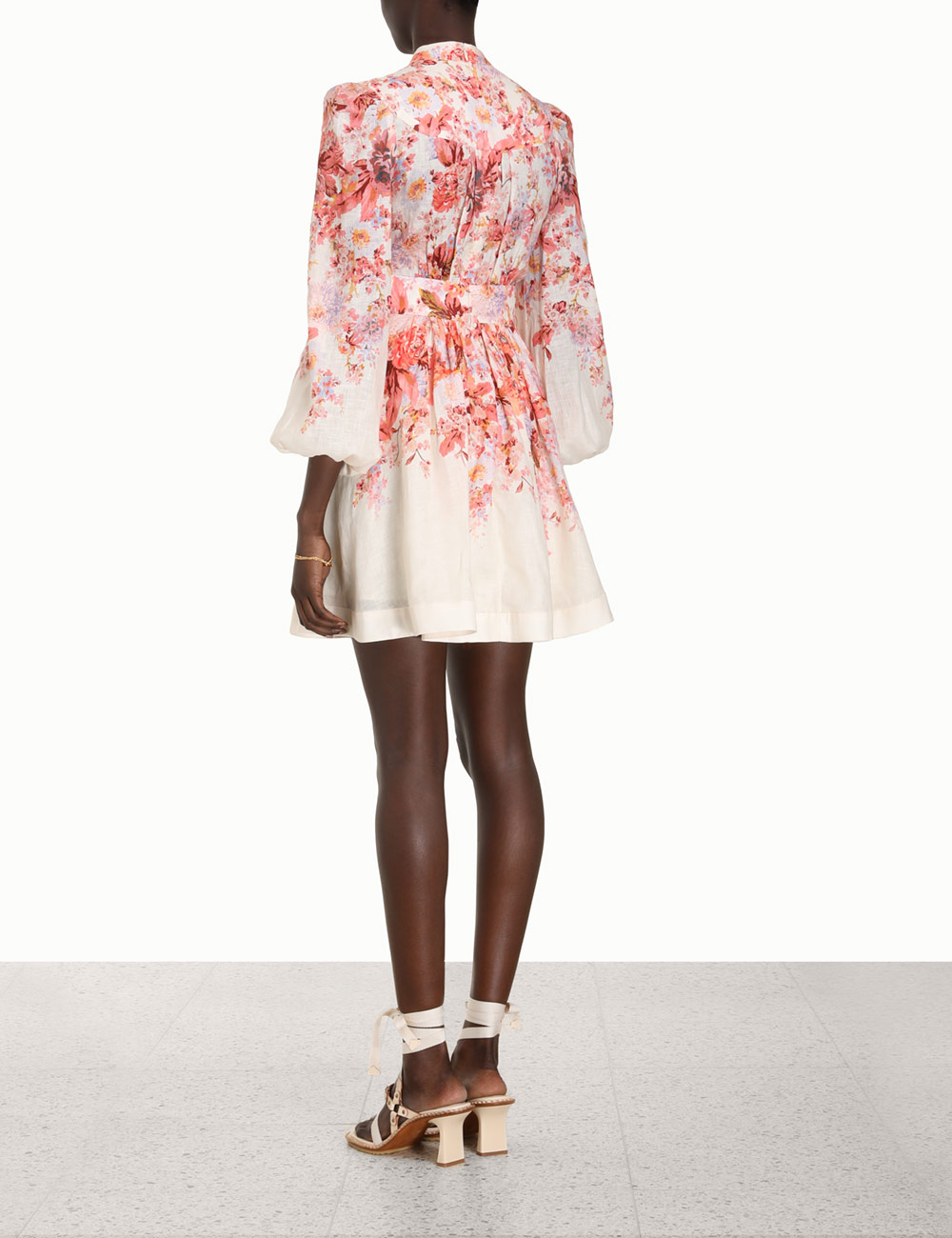 Devi Plunge Mini Dress