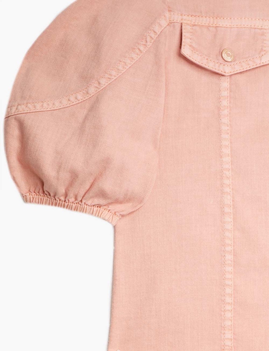 Ginger Utility Denim Top