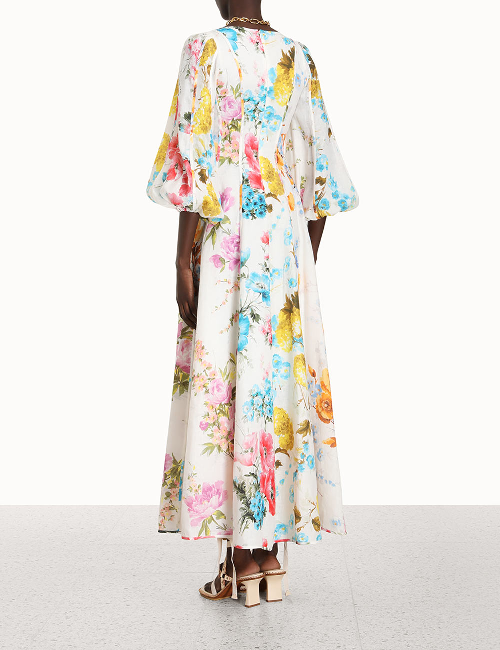 Halcyon Panelled Maxi Dress