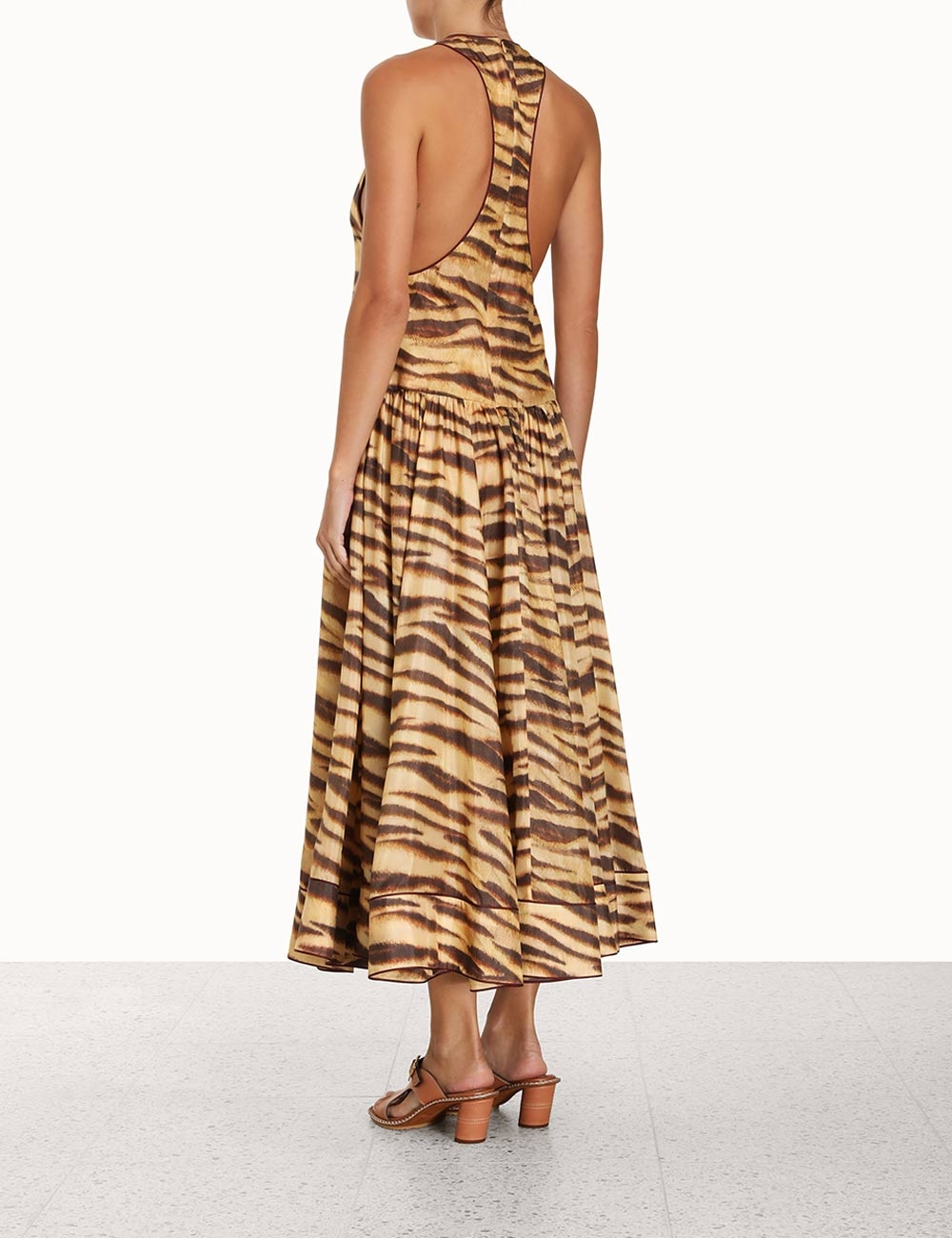 Ginger Drop Waist Midi Dress