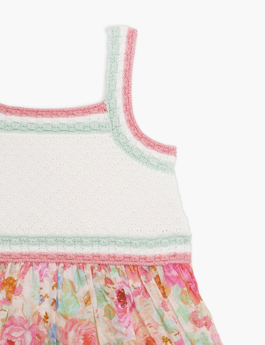 Raie Knit Top Woven Dress