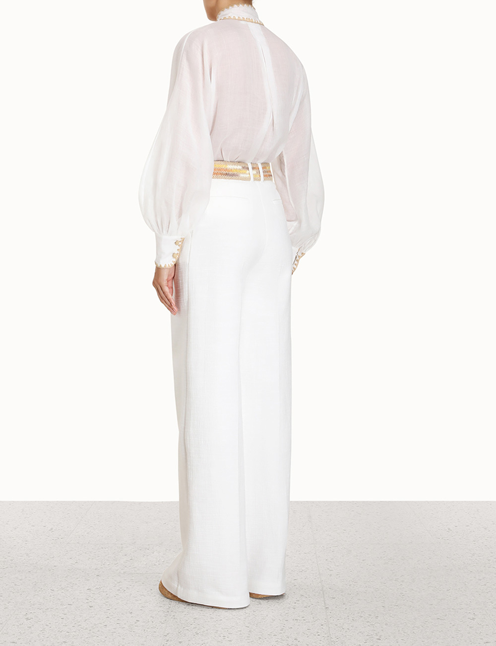 Devi Tie Neck Blouse