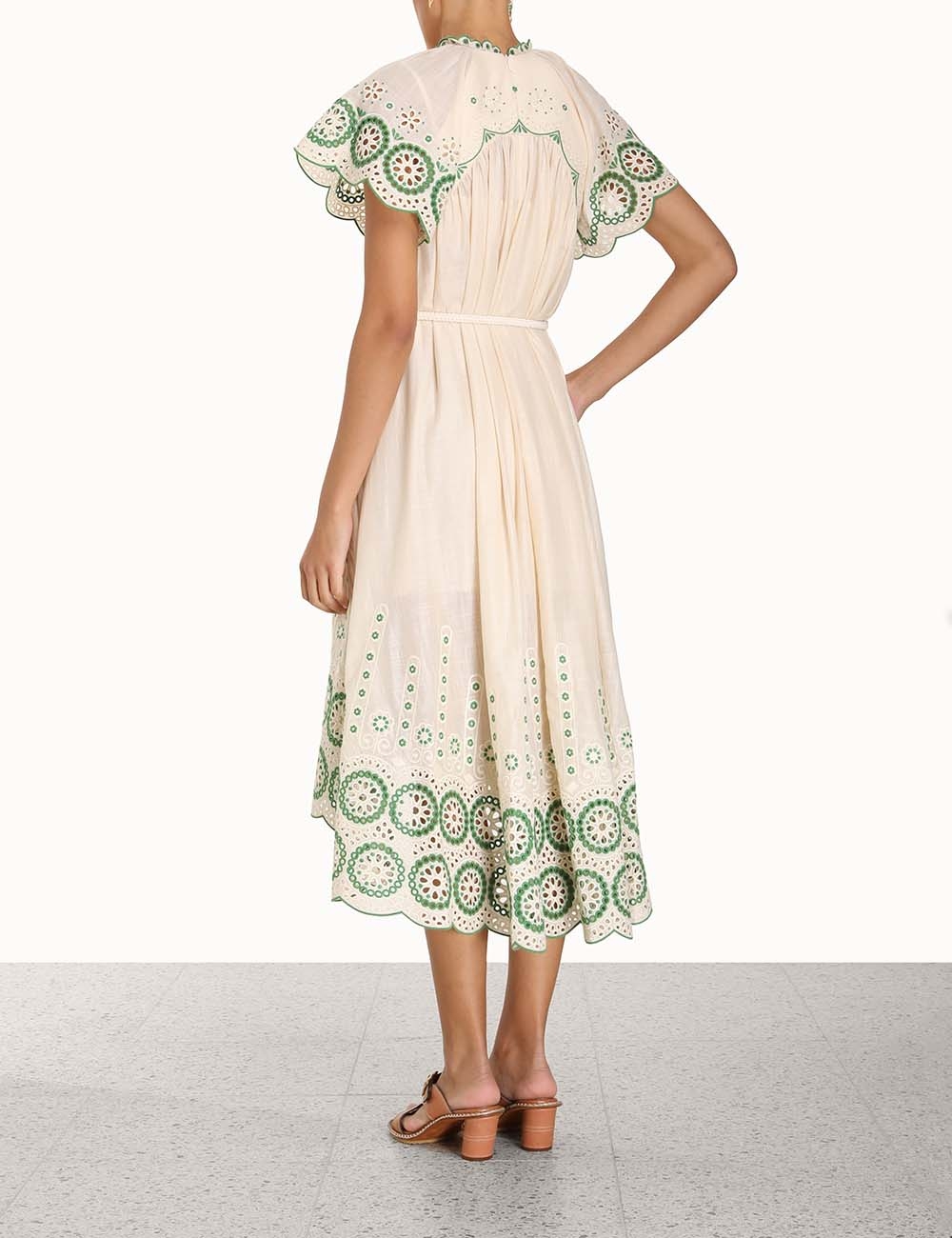 Raie Embroidered Dress