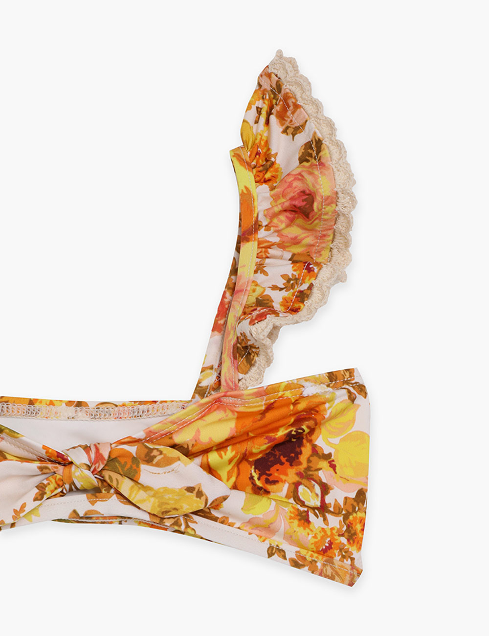 Raie Trim Tie Front Bikini