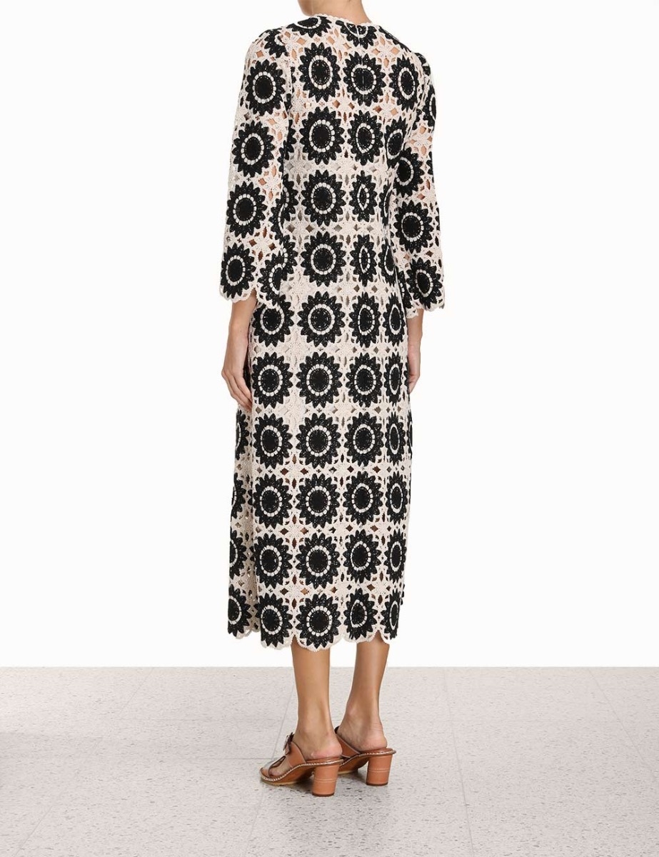 Ginger Lace Midi Dress