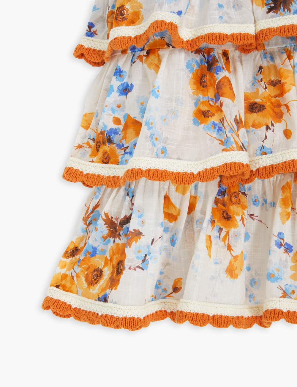 Halcyon Scallop Crochet Dress