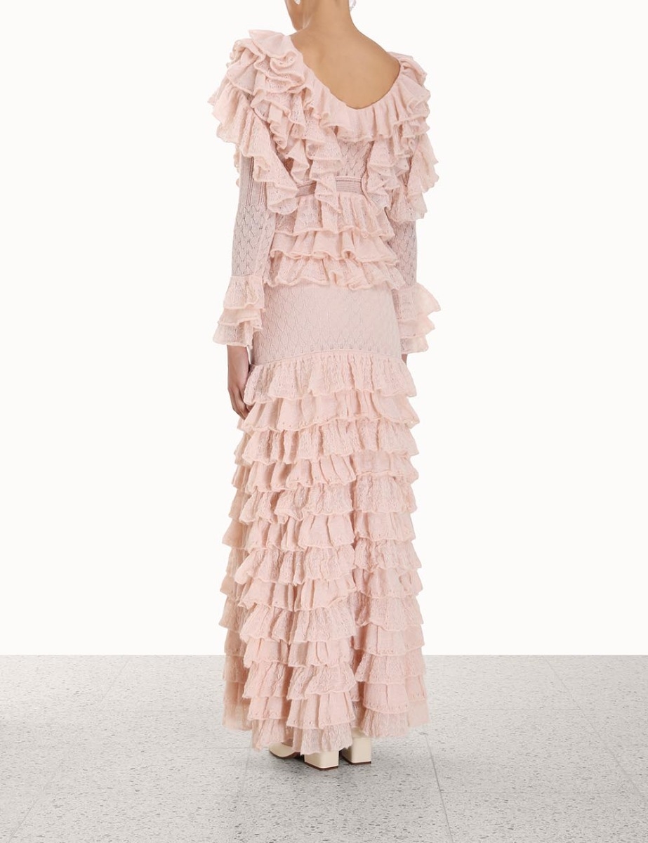 Luminosity Lace Frill Skirt