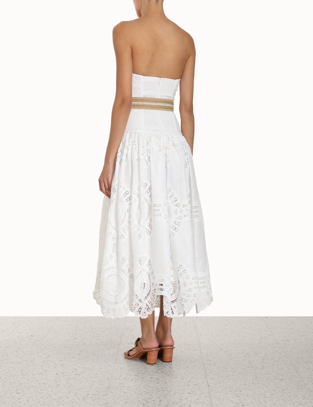 Vacay Strapless Midi Dress
