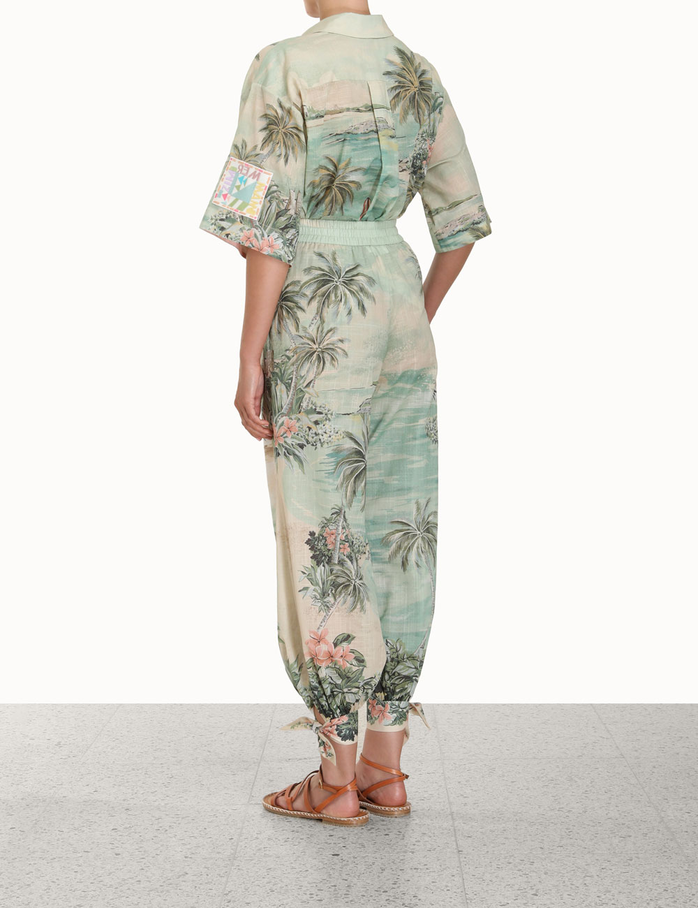 Vacay Tied Track Pant